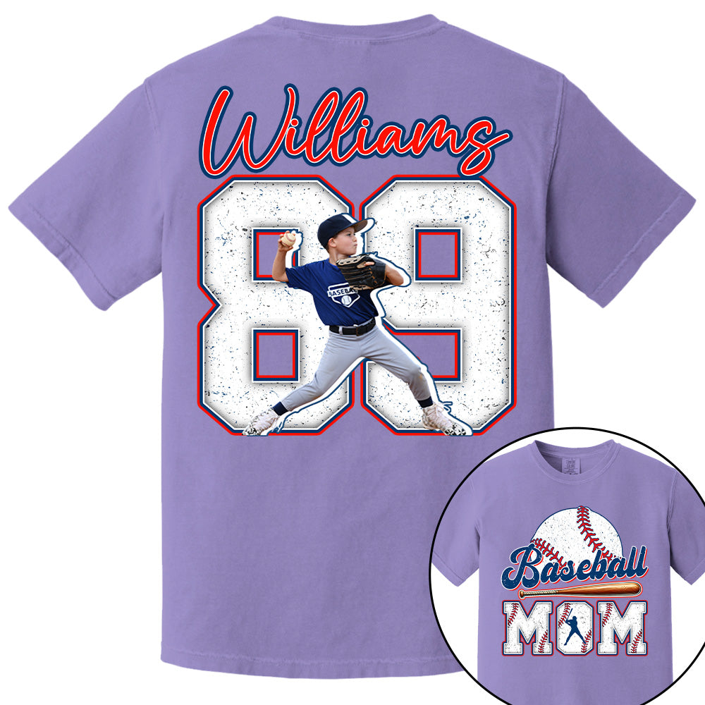 Personalized Baseball Shirt, Baseball Mom, Gift For Baseball Lover Tu24
