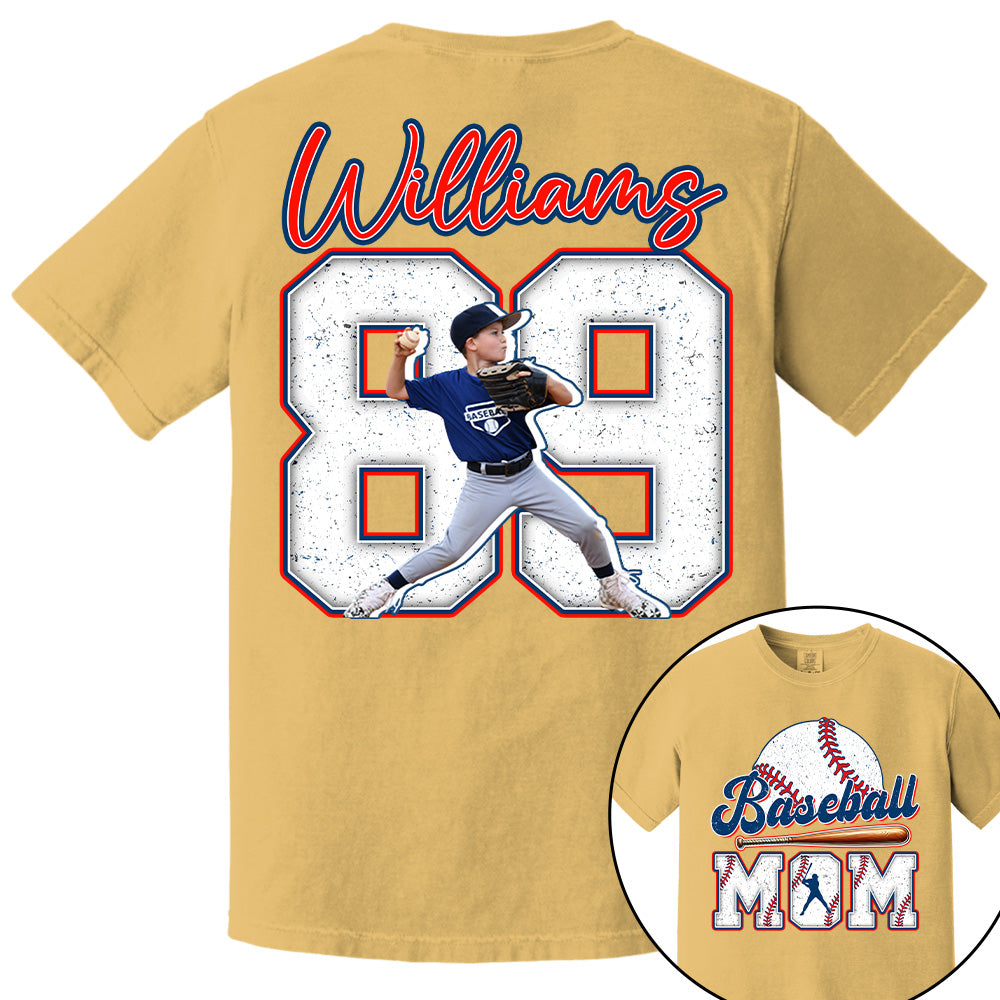 Personalized Baseball Shirt, Baseball Mom, Gift For Baseball Lover Tu24