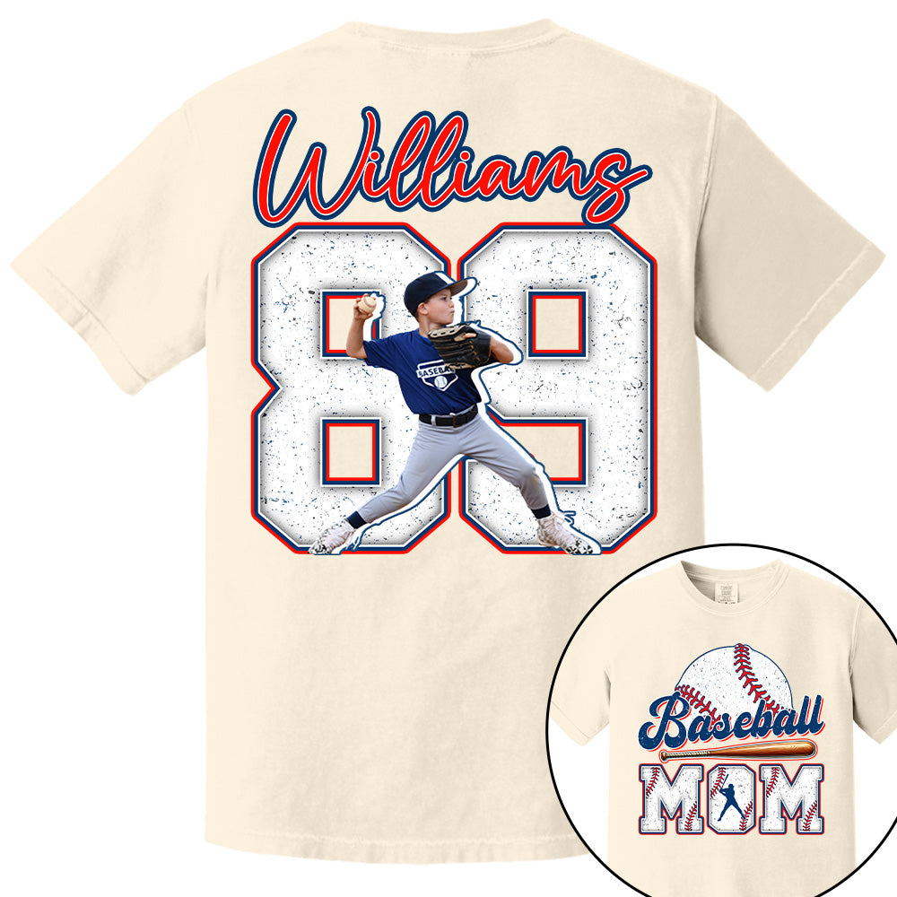 Personalized Baseball Shirt, Baseball Mom, Gift For Baseball Lover Tu24