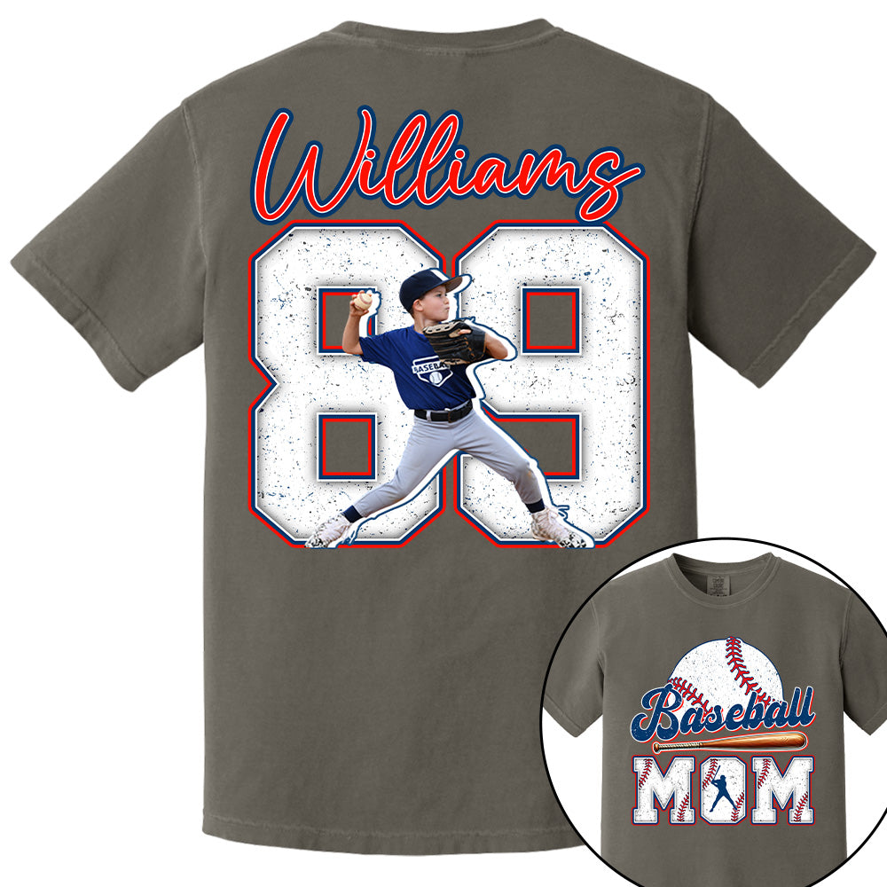 Personalized Baseball Shirt, Baseball Mom, Gift For Baseball Lover Tu24