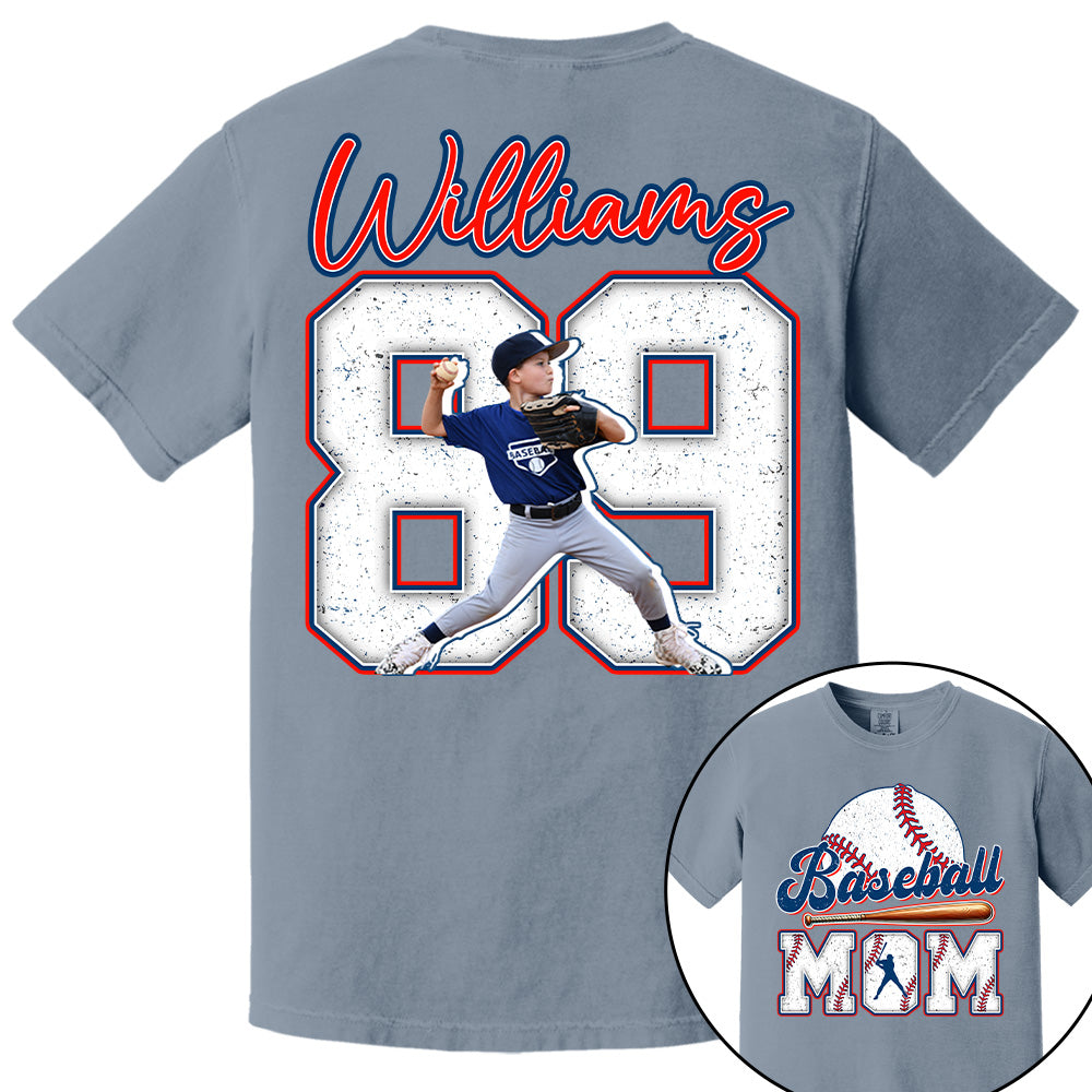 Personalized Baseball Shirt, Baseball Mom, Gift For Baseball Lover Tu24