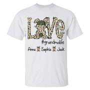 Personalized Love Easter Bunny Grandma, Gift For Easter Day T-Shirt T1807 VH01