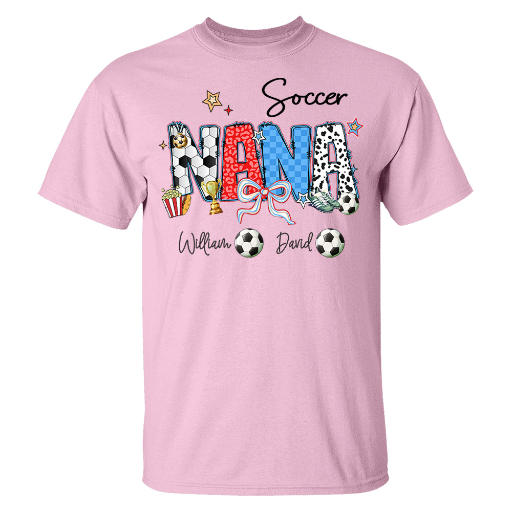 Soccer Mama - Personalized Shirt Gift For Grandma