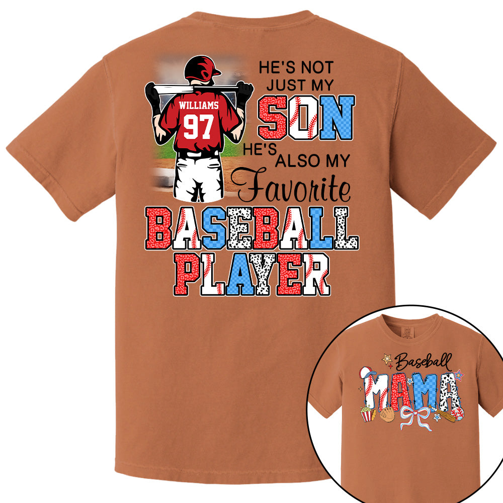 Baseball Mama, Personalized Shirt Gift For Baseball Lover A2110 Pt99