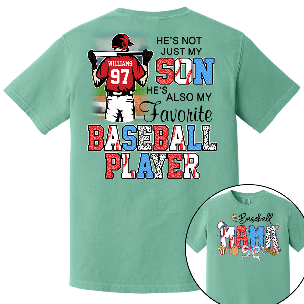 Baseball Mama, Personalized Shirt Gift For Baseball Lover A2110 Pt99