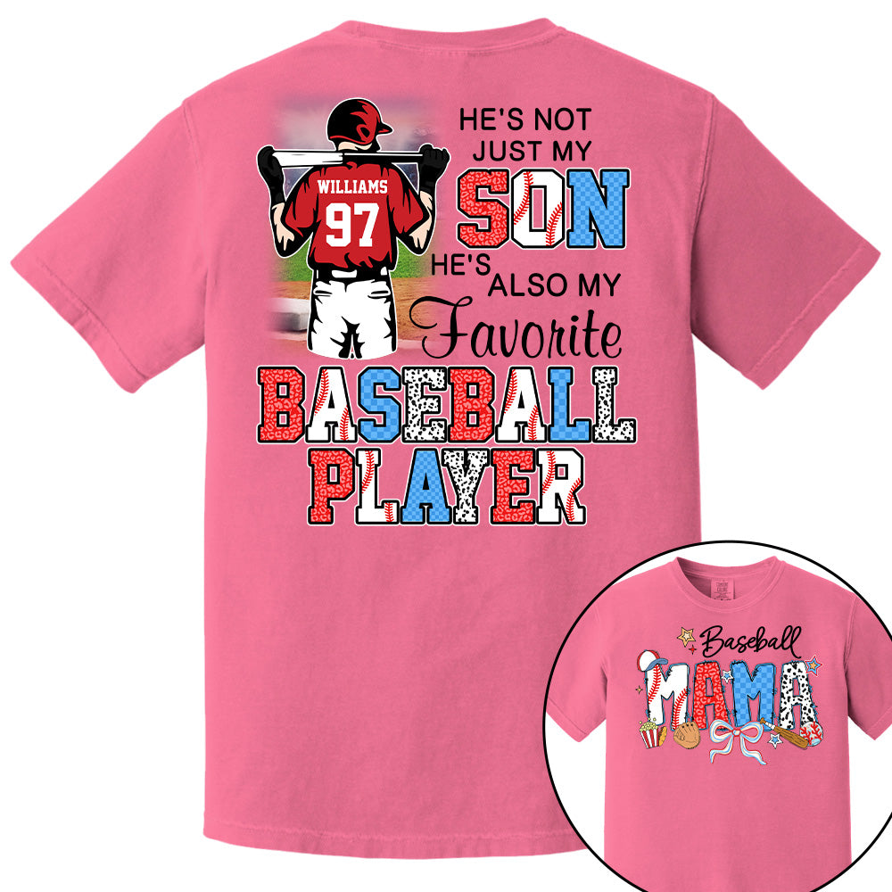 Baseball Mama, Personalized Shirt Gift For Baseball Lover A2110 Pt99