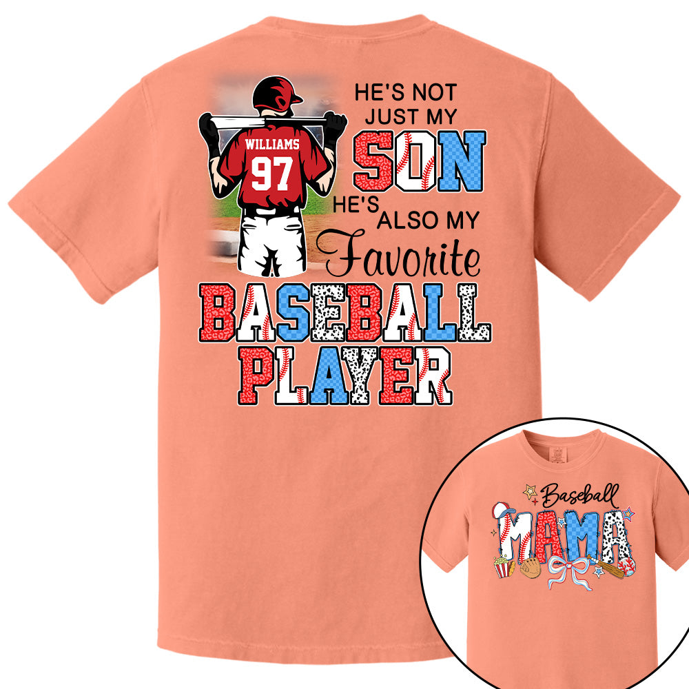 Baseball Mama, Personalized Shirt Gift For Baseball Lover A2110 Pt99