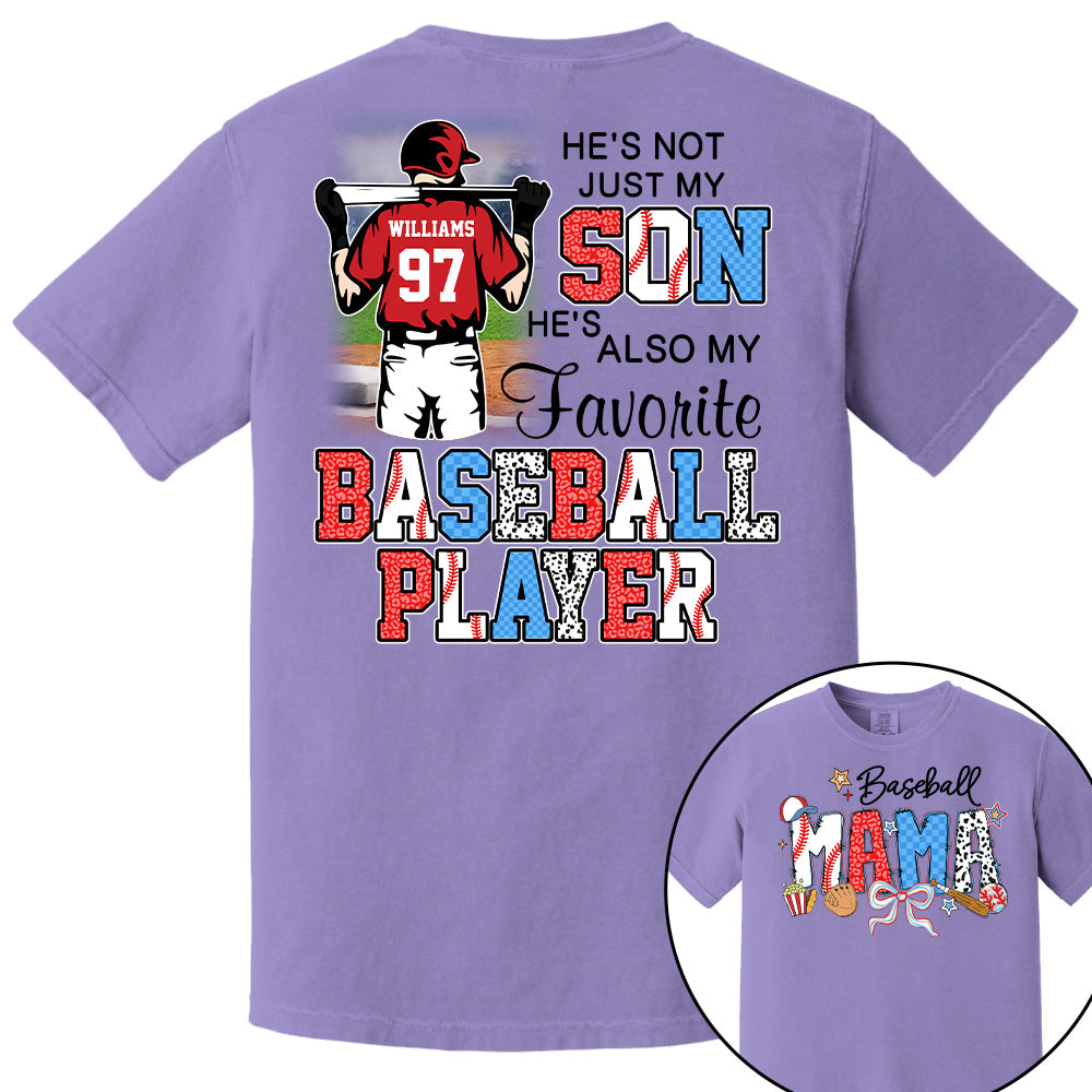 Baseball Mama, Personalized Shirt Gift For Baseball Lover A2110 Pt99