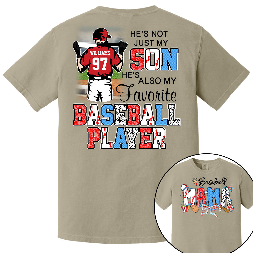 Baseball Mama, Personalized Shirt Gift For Baseball Lover A2110 Pt99
