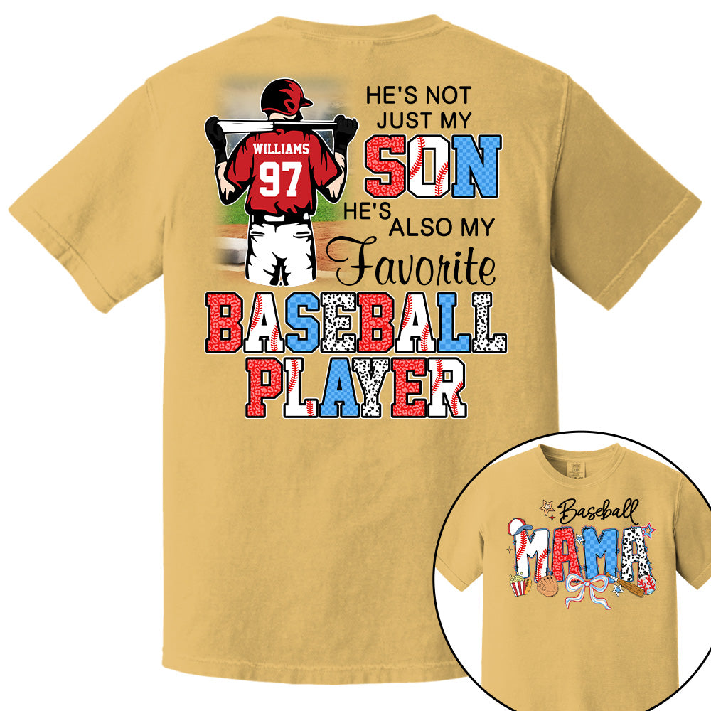 Baseball Mama, Personalized Shirt Gift For Baseball Lover A2110 Pt99