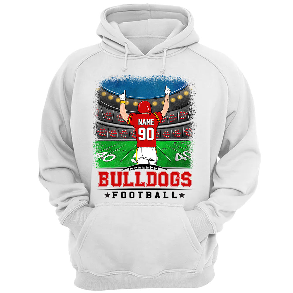 Personalized American Football Team Shirt - Football GameDay Custom Shirt Gift For Football Player Football Lovers K1702