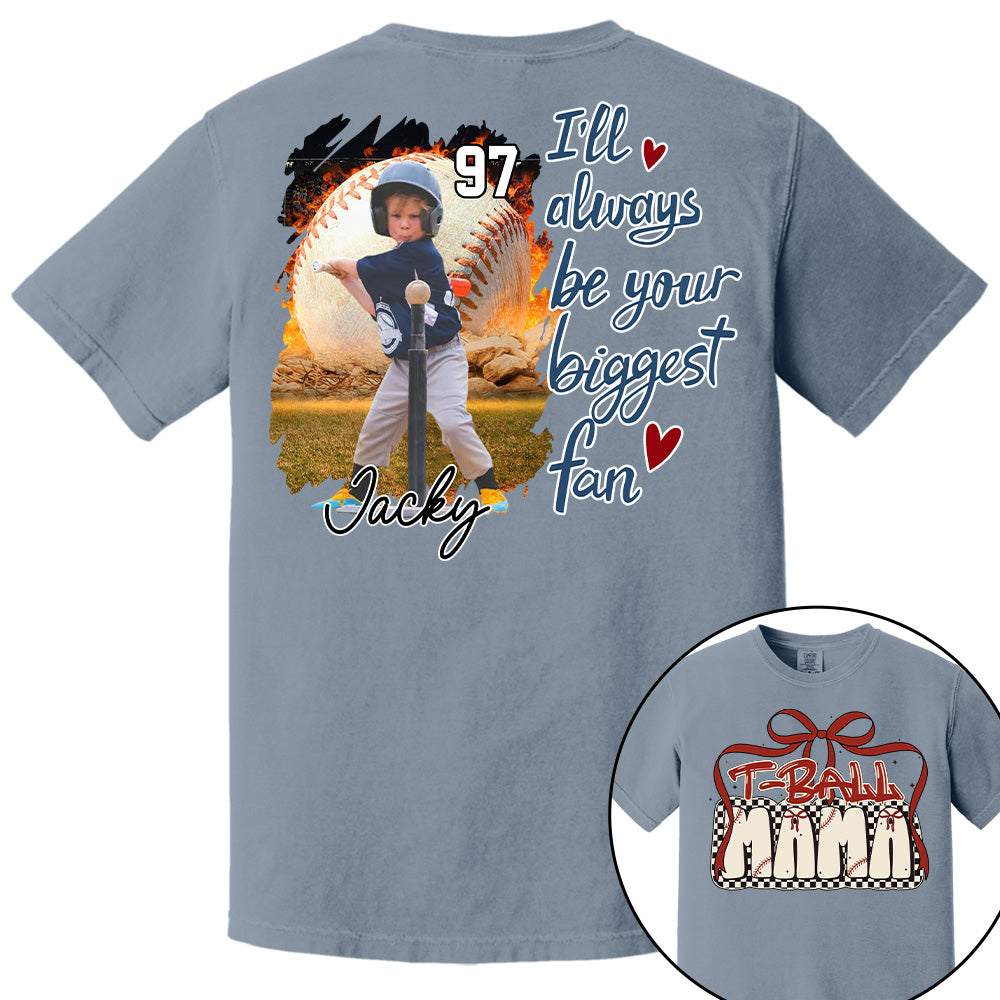 T-Ball Mom Shirt, Personalized T-Ball Shirt, Gift For T-Ball Lover A2110 Tu20