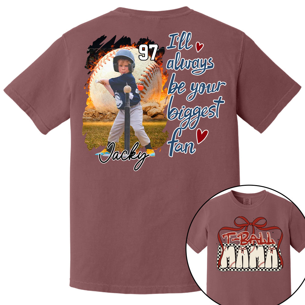 T-Ball Mom Shirt, Personalized T-Ball Shirt, Gift For T-Ball Lover A2110 Tu20