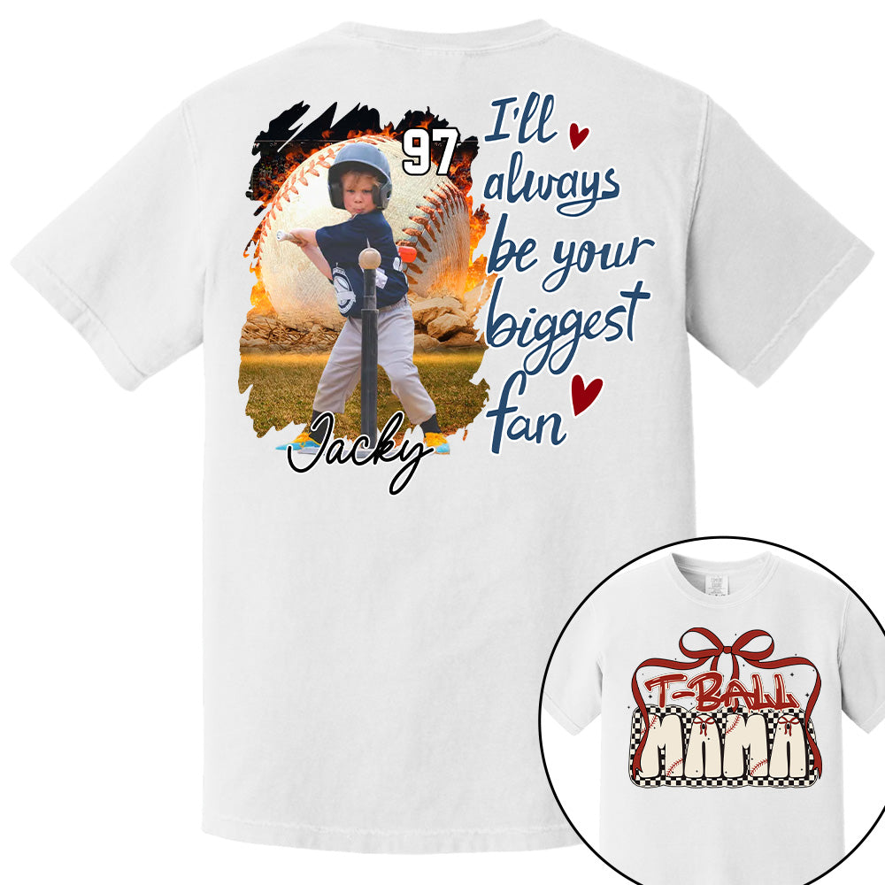 T-Ball Mom Shirt, Personalized T-Ball Shirt, Gift For T-Ball Lover A2110 Tu20