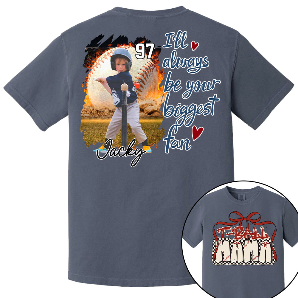 T-Ball Mom Shirt, Personalized T-Ball Shirt, Gift For T-Ball Lover A2110 Tu20