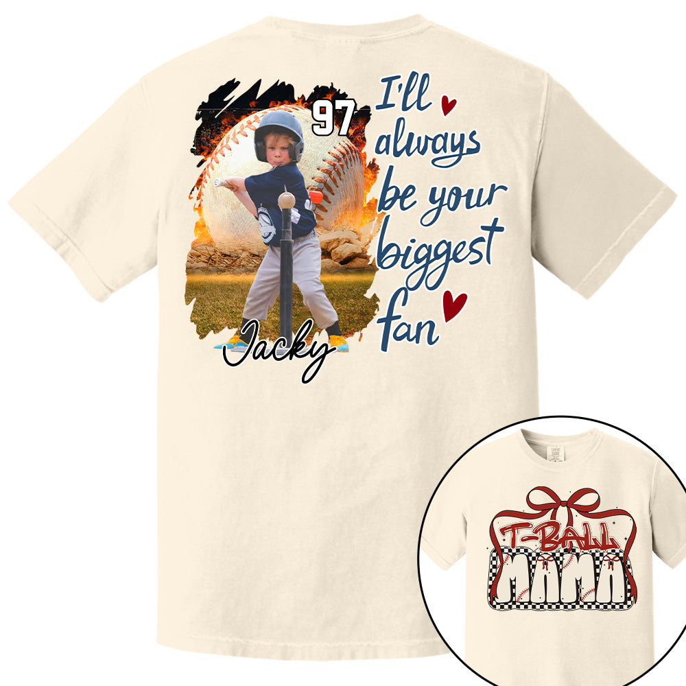 T-Ball Mom Shirt, Personalized T-Ball Shirt, Gift For T-Ball Lover A2110 Tu20