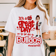 It's A Great Day To Be - Personalized School Mascot Shirt For Teacher NA04 Tu20