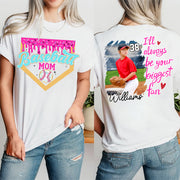 I'll Be Your Biggest Fan - Baseball Mom Shirt, Gift for Baseball Lover A2110  Hv01