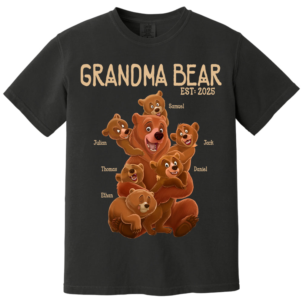 Grandma Bear - Personalized Shirt For Grandma Vr2 Hv01