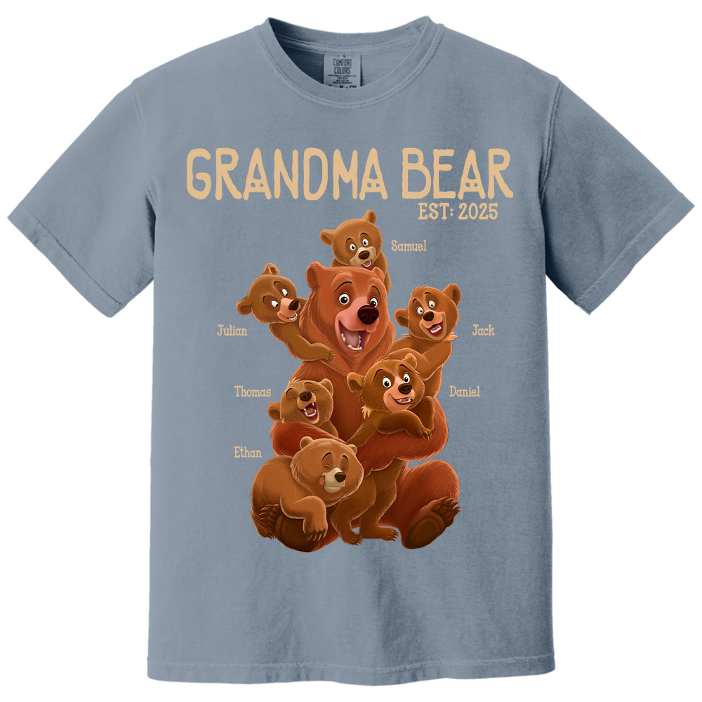 Grandma Bear - Personalized Shirt For Grandma Vr2 Hv01
