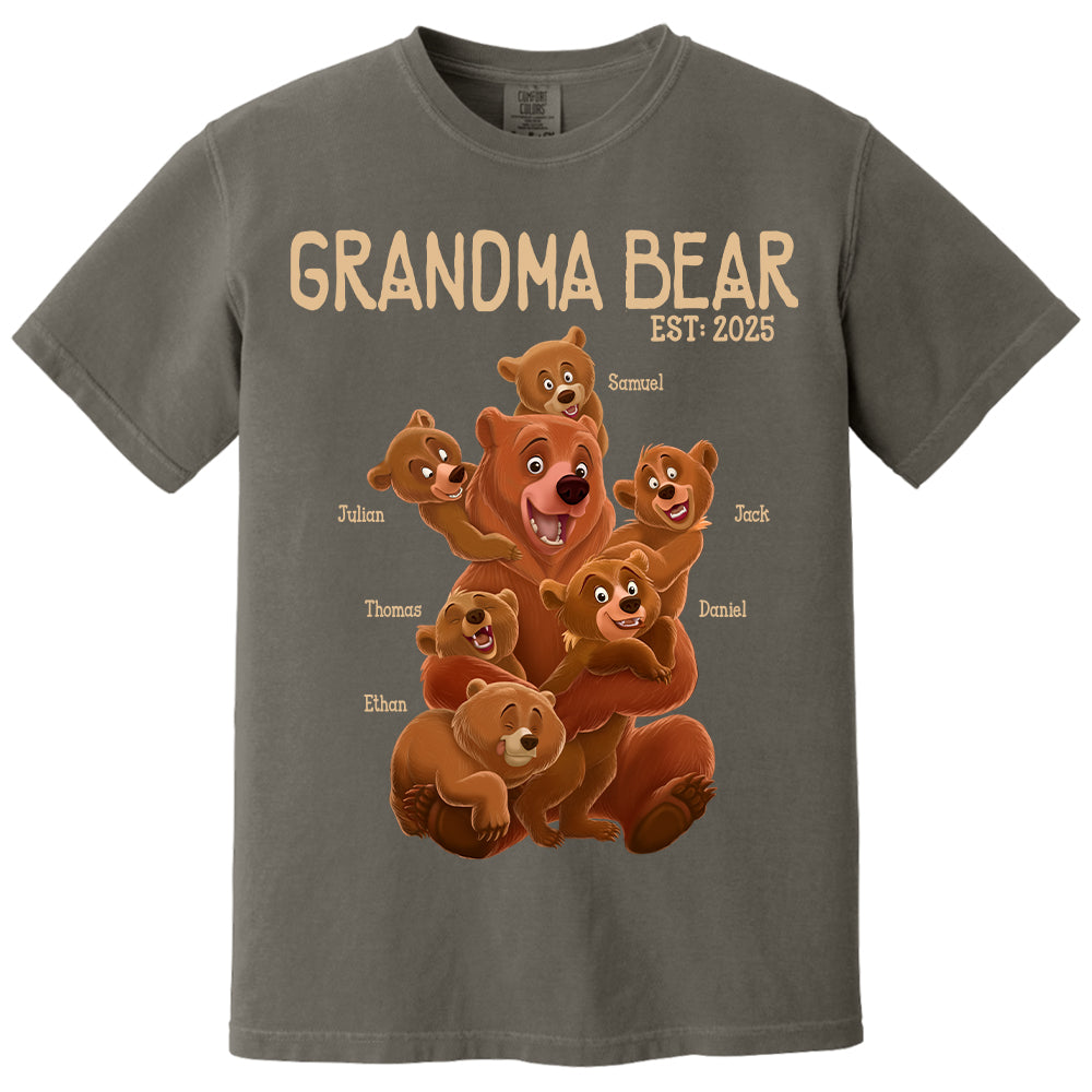 Grandma Bear - Personalized Shirt For Grandma Vr2 Hv01