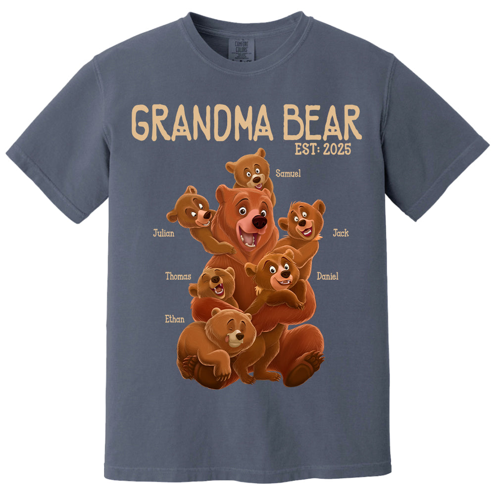 Grandma Bear - Personalized Shirt For Grandma Vr2 Hv01