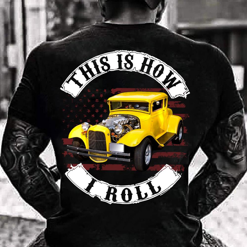 This Is How I Roll - Personalized Upload Vechicle Photo For Biker Nh00