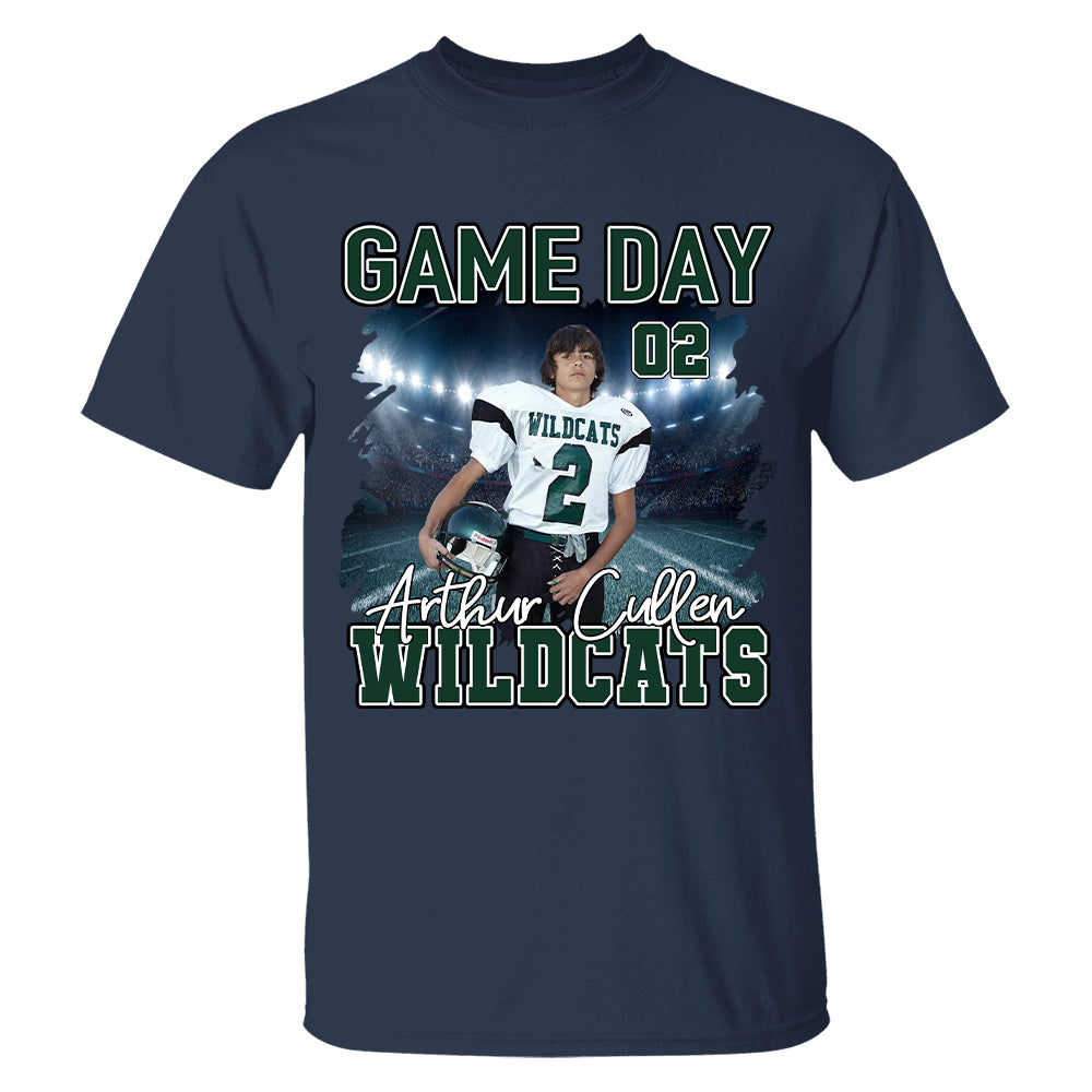 Football Game Day Personalized Shirt Custom Team Name Ph99