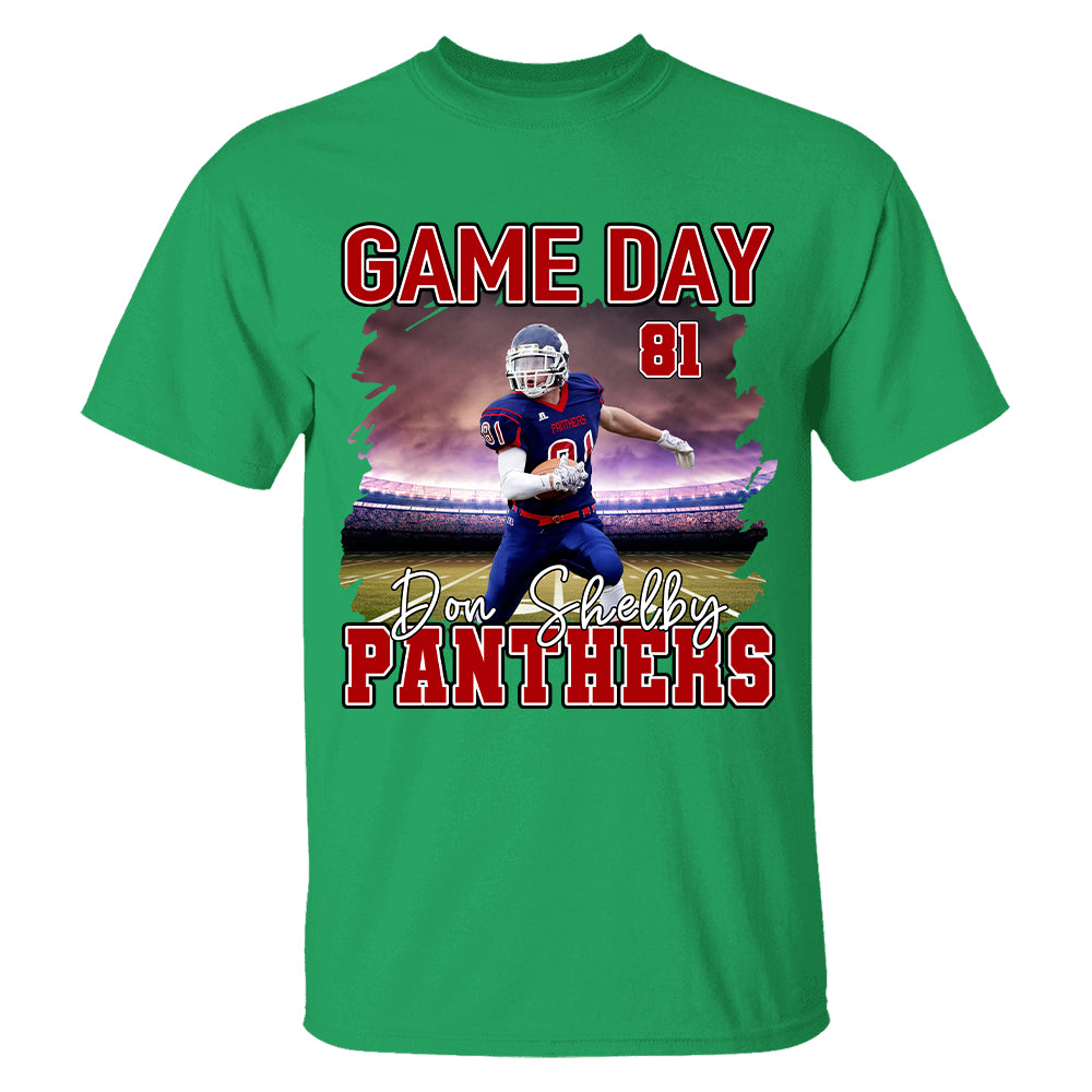Football Game Day Personalized Shirt Custom Team Name Ph99