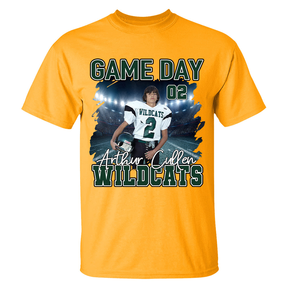 Football Game Day Personalized Shirt Custom Team Name Ph99