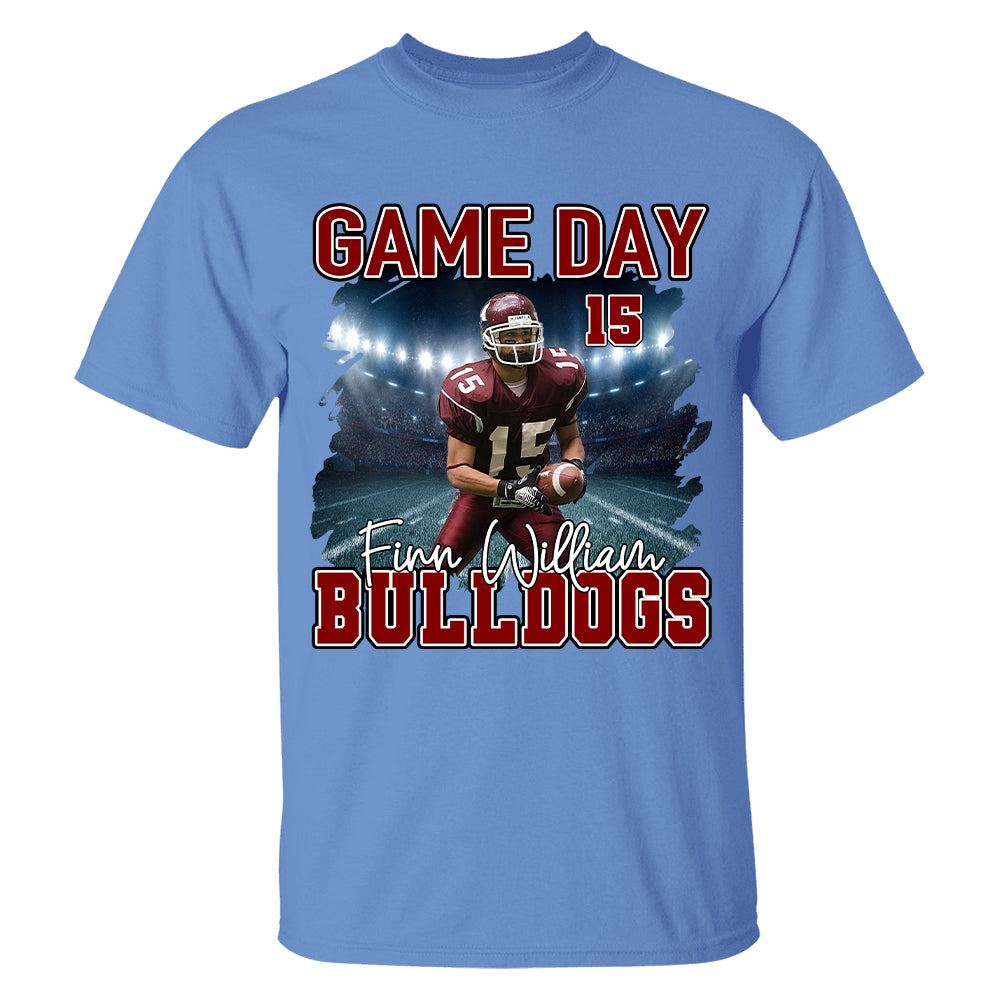 Football Game Day Personalized Shirt Custom Team Name Ph99