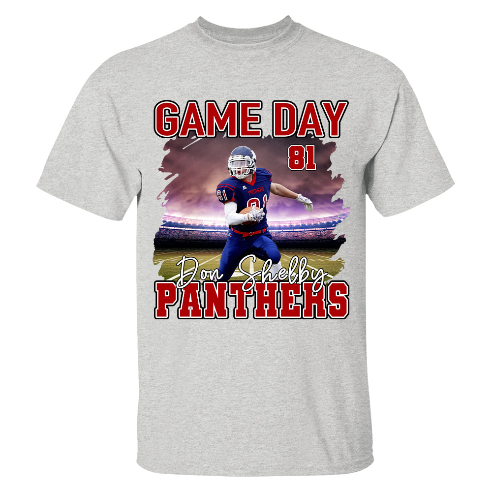 Football Game Day Personalized Shirt Custom Team Name Ph99