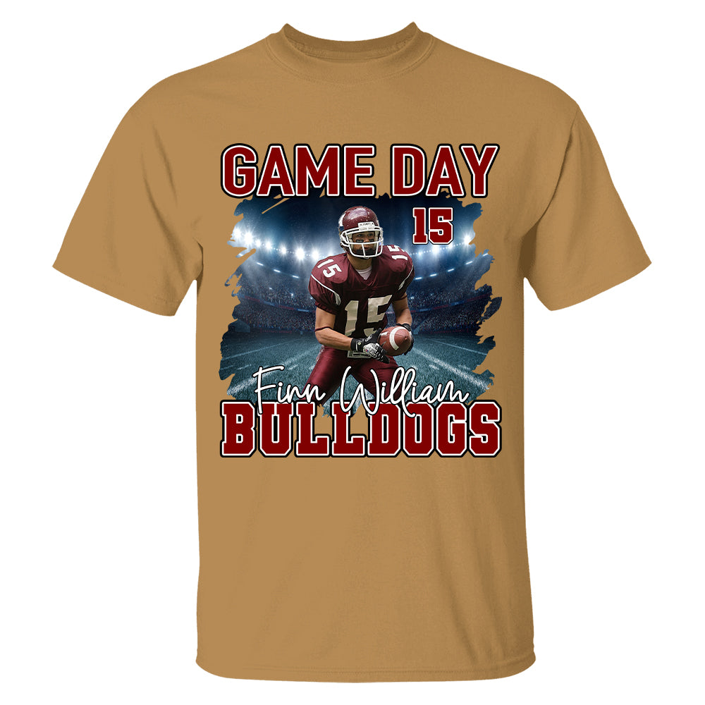 Football Game Day Personalized Shirt Custom Team Name Ph99
