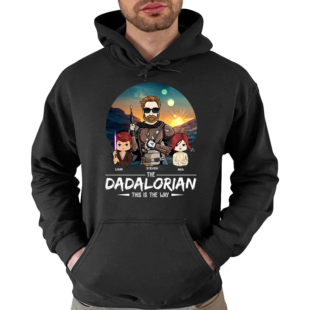Tatooine Sunset The Dadalorian This Is The Way Personalized Shirt New Pa00