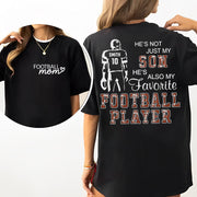 Not Just My Son, My Favorite Football Player, Personalized Football Mom Shirt, Gift Proud Mom, Grandma, Family A2110 Hv01