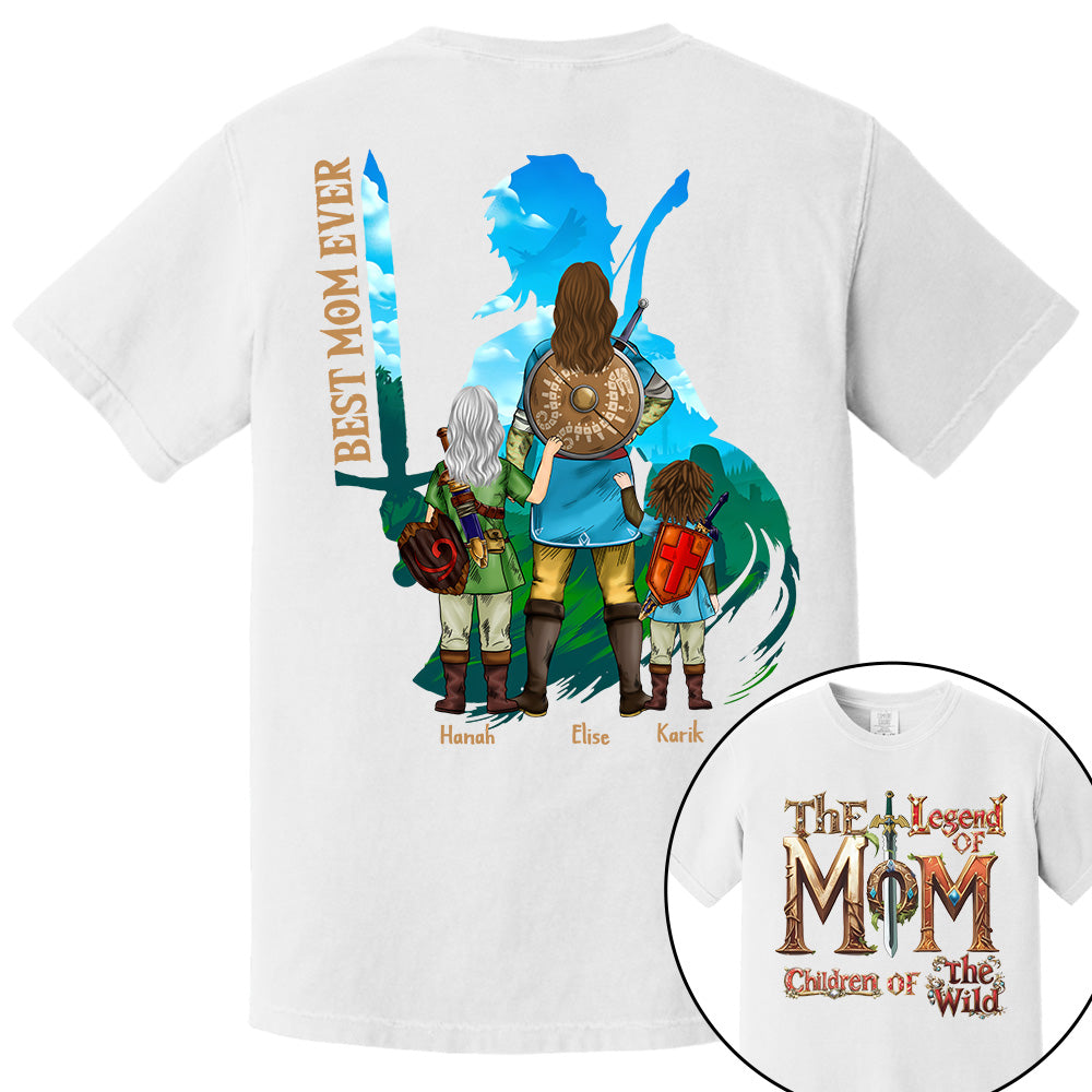 Personalized The Legend of Mom Children Of The Wild- Best Mom Ever Shirt - Personalized Shirt For Mom DO98