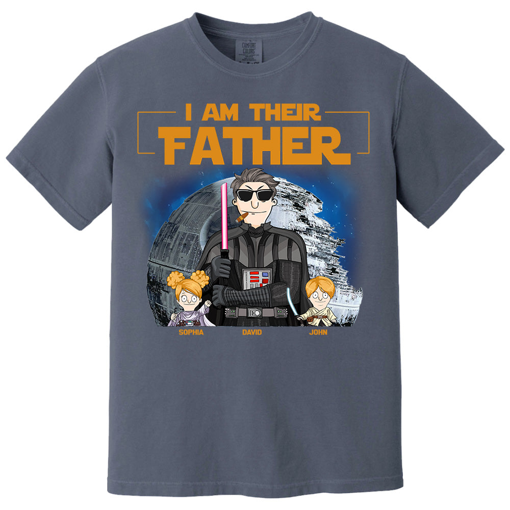 I Am Their Father Custom Shirt For Dad - Personalized Father's Day Gift New 2025 vr3 Pt99