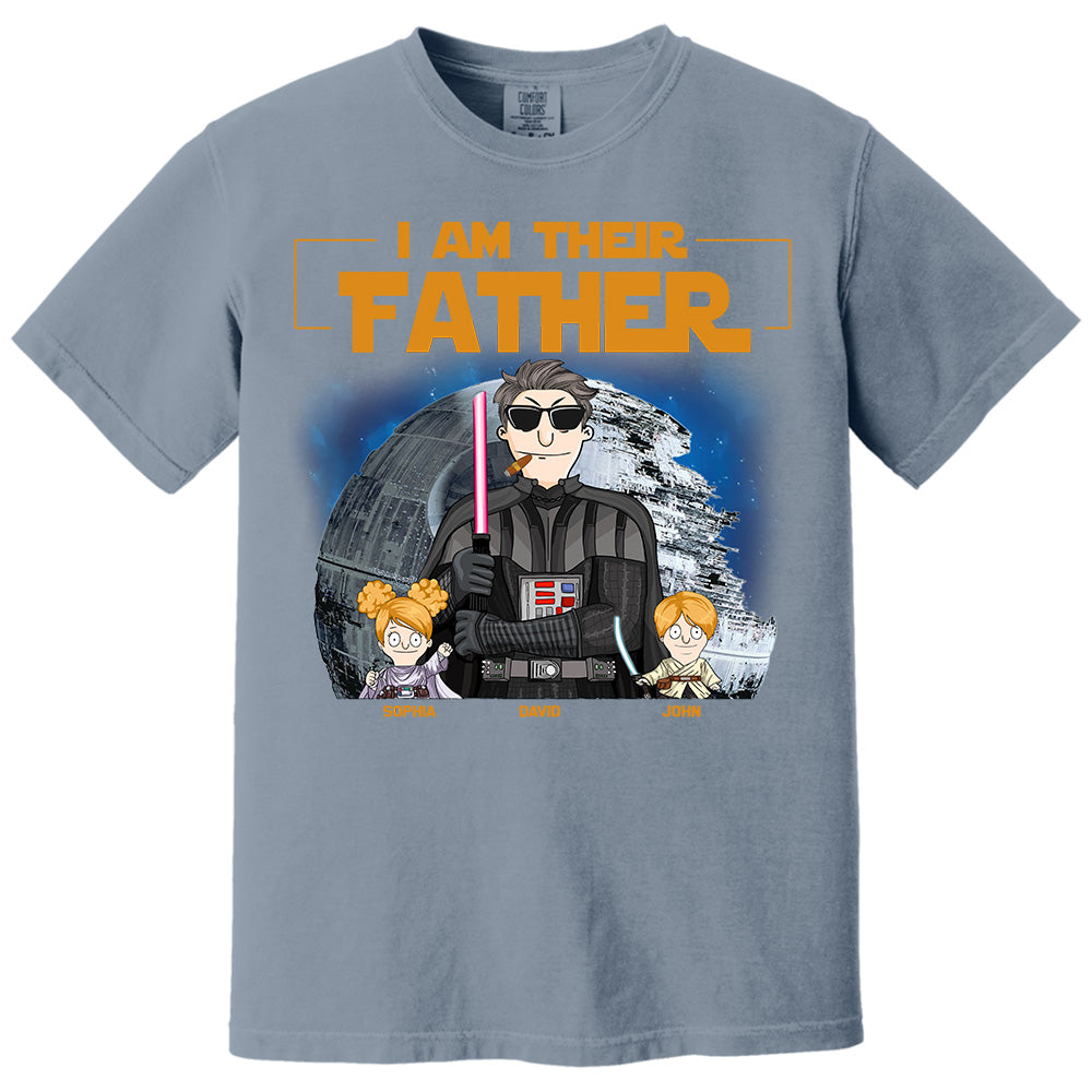 I Am Their Father Custom Shirt For Dad - Personalized Father's Day Gift New 2025 vr3 Pt99