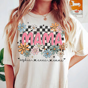 Flower Grandma Shirt - Custom Grandma Shirt Mother's Day NA04 Pt99