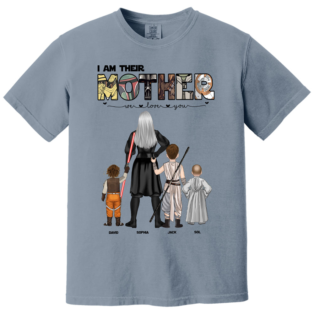 I Am Their Mother, Personalized Shirt For Mom T1807 pt99