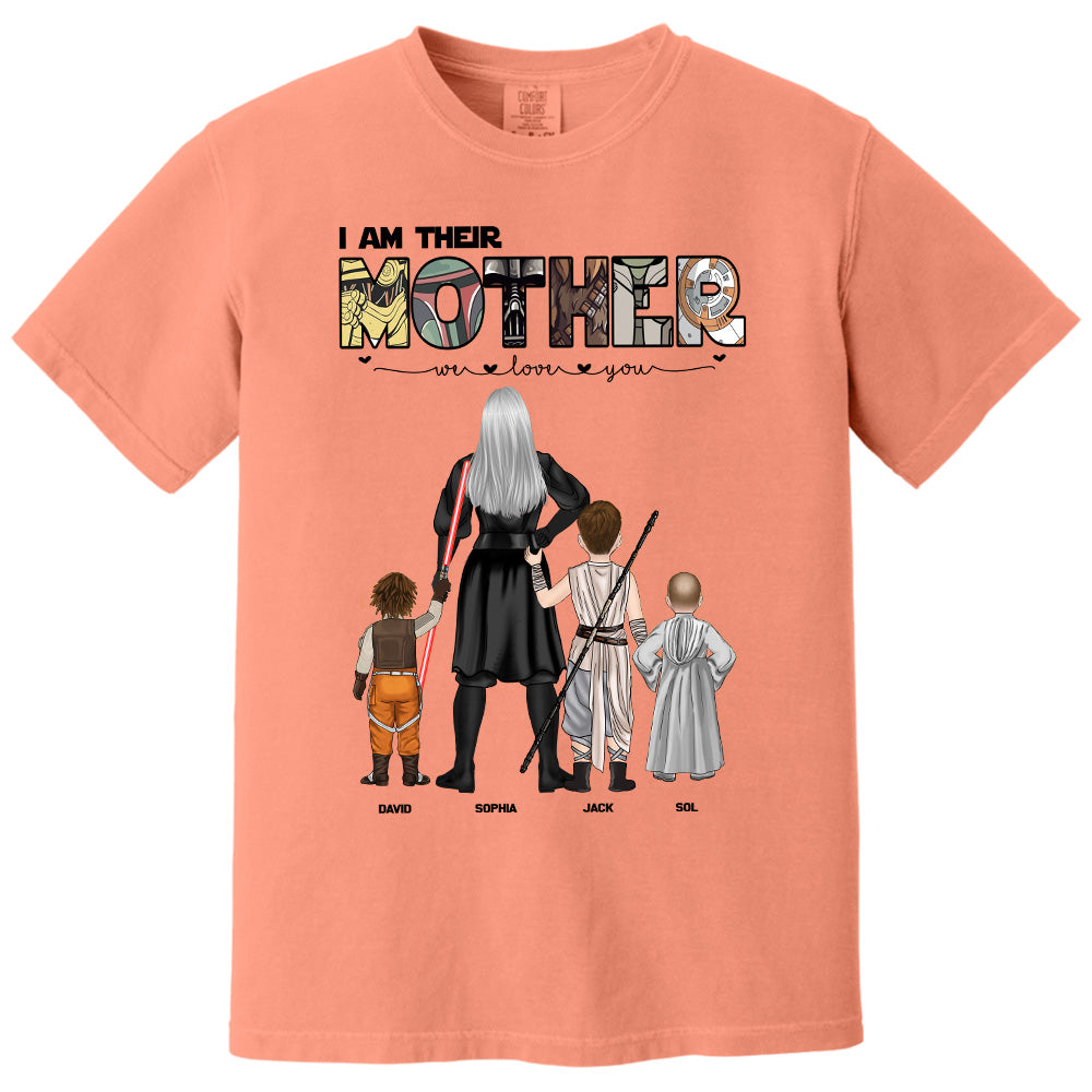 I Am Their Mother, Personalized Shirt For Mom T1807 pt99