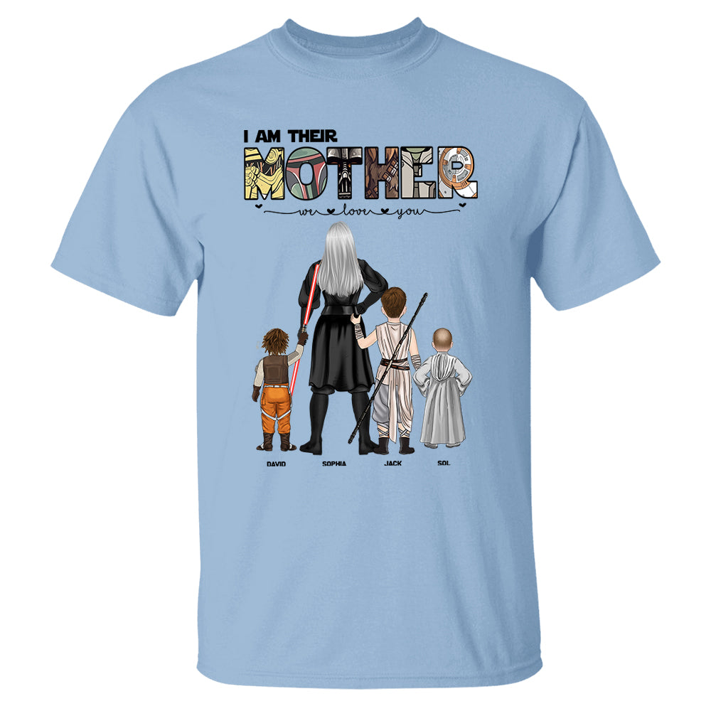 I Am Their Mother, Personalized Shirt For Mom T1807 pt99