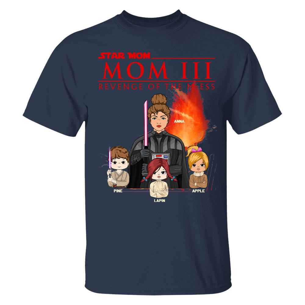 Mom³ – Revenge of the M-ess Personalized Shirt For Mom Tu20