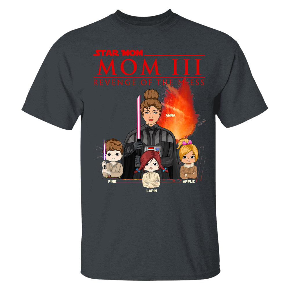 Mom³ – Revenge of the M-ess Personalized Shirt For Mom Tu20