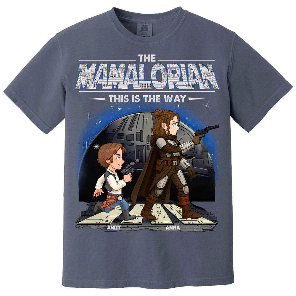The Momalorian This Is The Way - Personalized Shirt Gift For Mom  Hv01