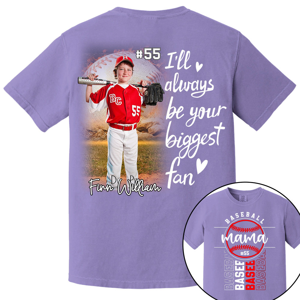 I Will Always Be Your Biggest Fan - Personalized Shirt For Mom, Family Member Pt99