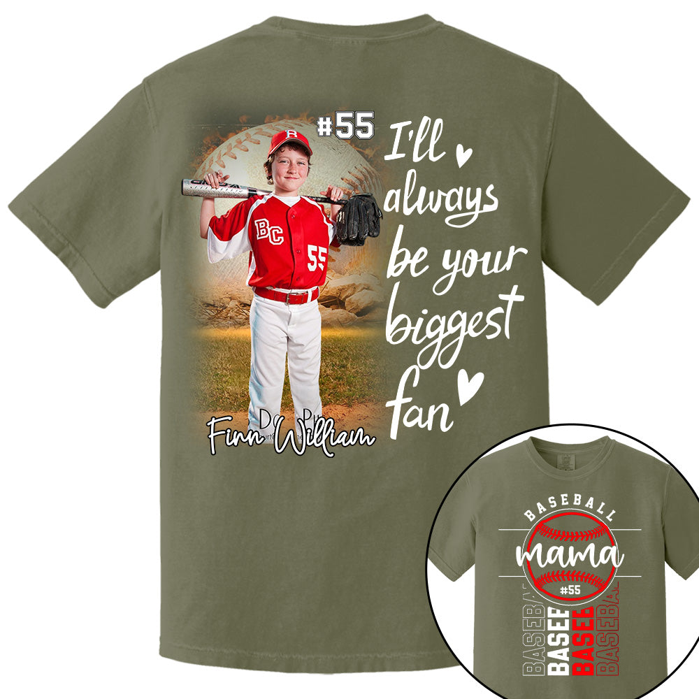 I Will Always Be Your Biggest Fan - Personalized Shirt For Mom, Family Member Pt99