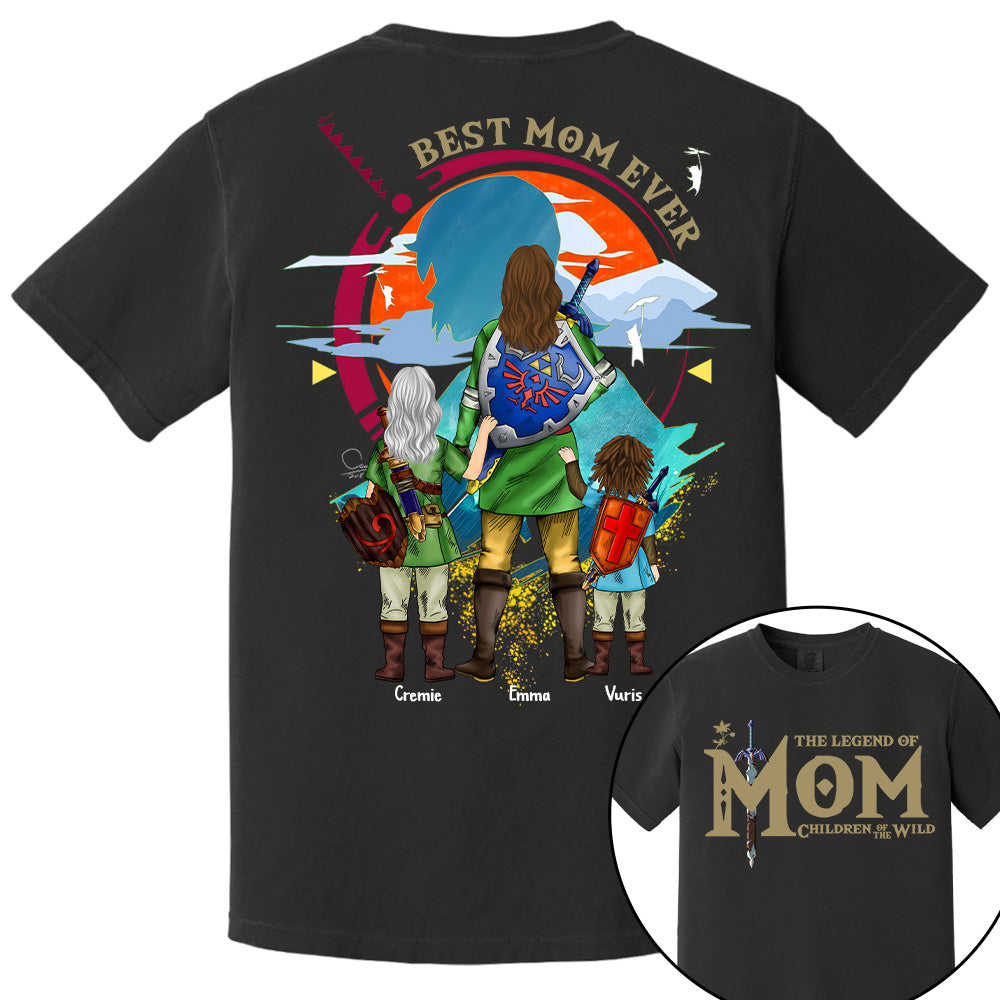 Personalized The Legend of Mom Children Of The Wild, Best Mom Ever Shirt, Gif For Mother's Day A2110 Tu20