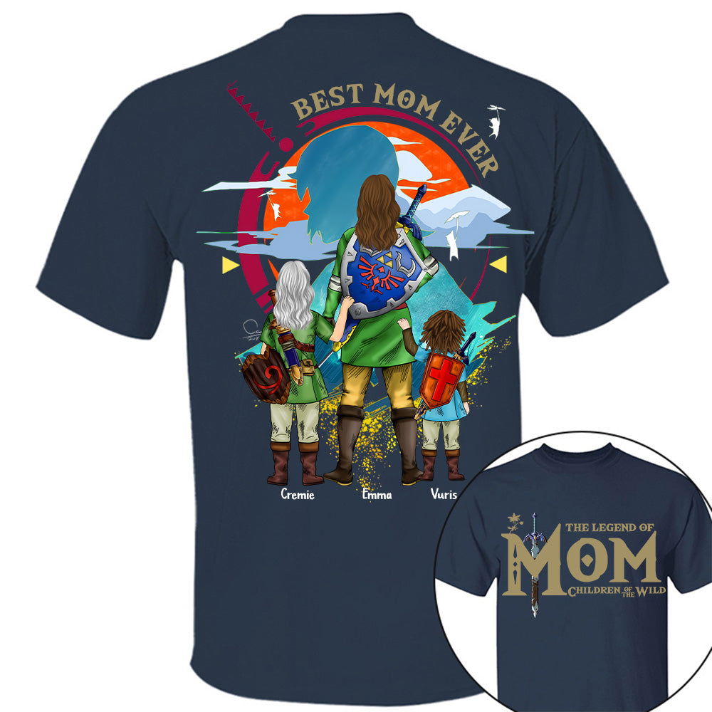 Personalized The Legend of Mom Children Of The Wild, Best Mom Ever Shirt, Gif For Mother's Day A2110 Tu20
