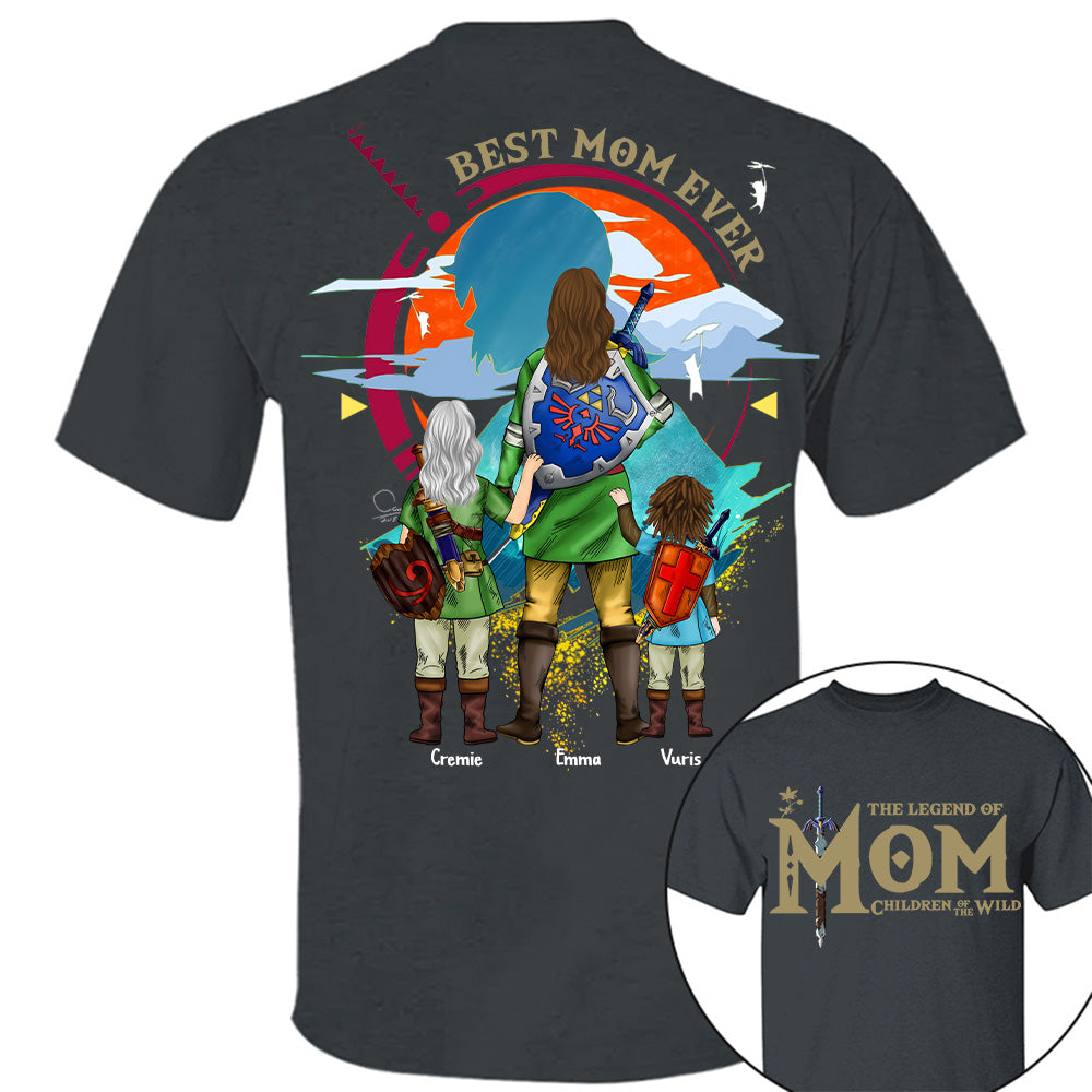 Personalized The Legend of Mom Children Of The Wild, Best Mom Ever Shirt, Gif For Mother's Day A2110 Tu20